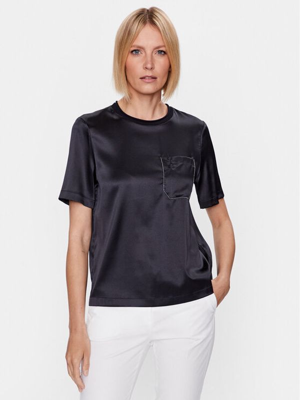 Peserico Peserico Блуза S06808 Тъмносин Regular Fit