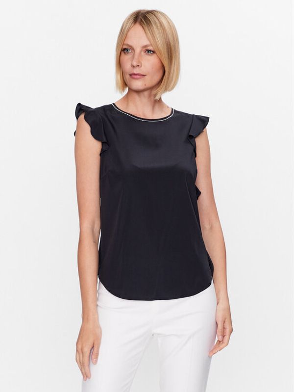 Peserico Peserico Блуза S06892 Тъмносин Regular Fit