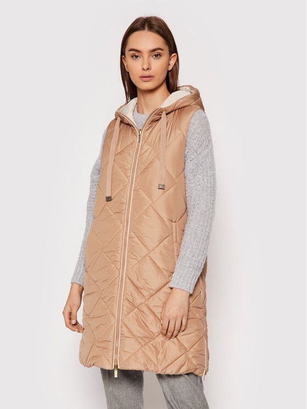 Peserico Peserico Елек S23280 Бежов Regular Fit