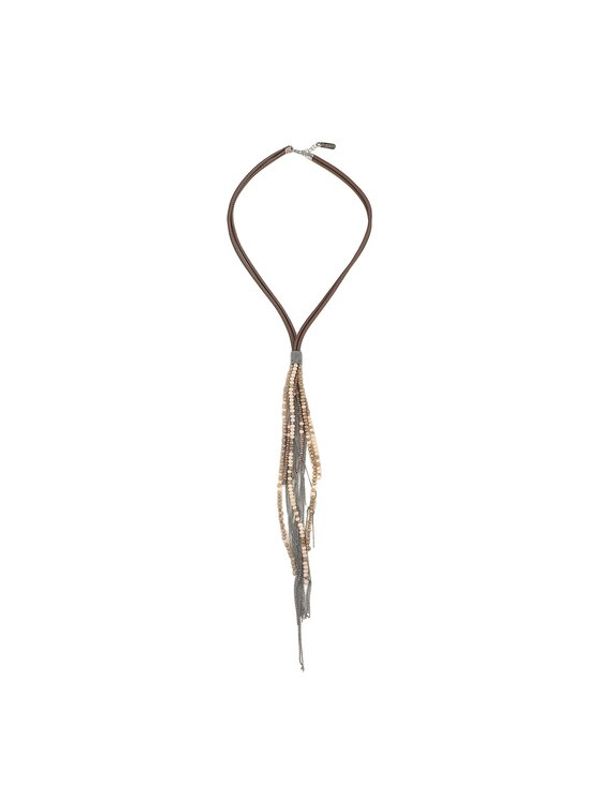 Peserico Peserico Колие S35331C0 Кафяв