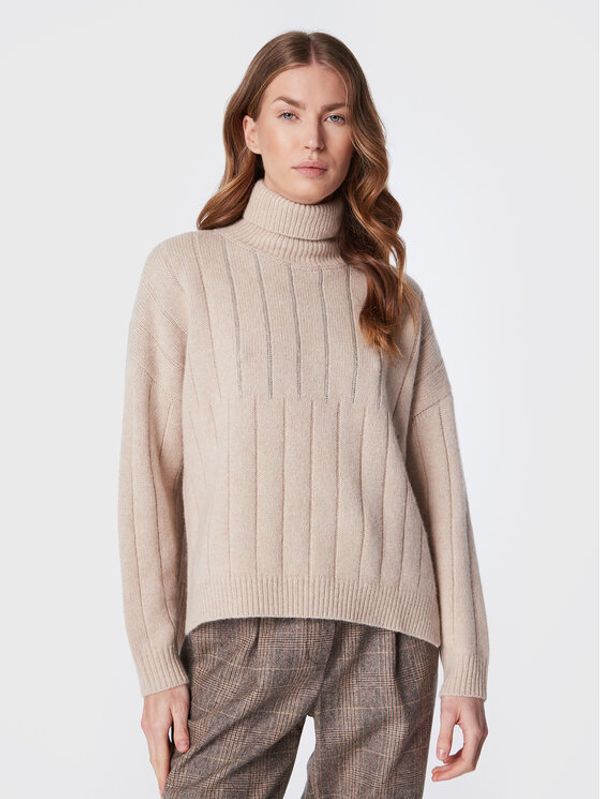 Peserico Peserico Поло E99958F05 Бежов Regular Fit