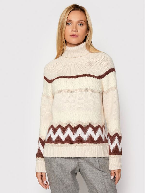 Peserico Peserico Поло S99197F03 Бежов Loose Fit