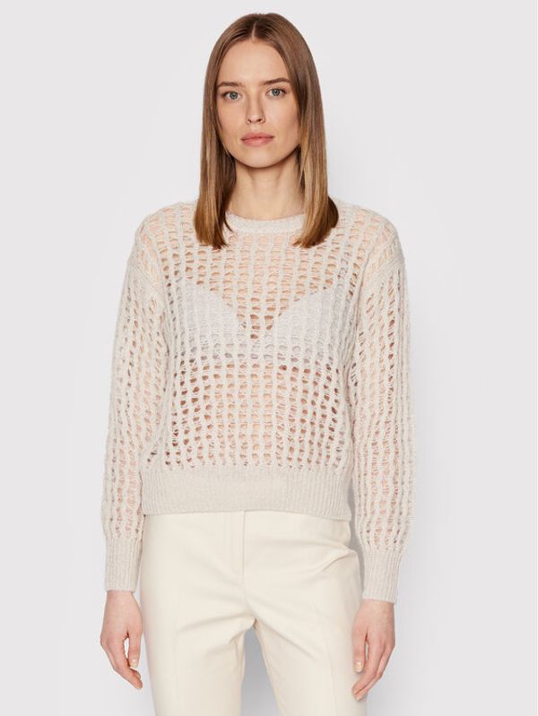 Peserico Peserico Пуловер S99501F05 Бежов Regular Fit