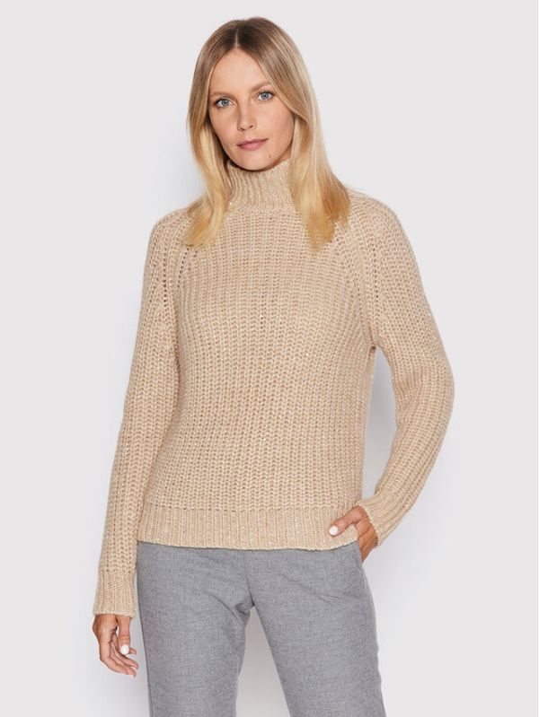 Peserico Peserico Пуловер S99741F03 Бежов Regular Fit