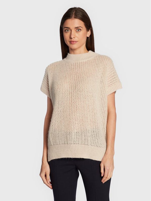 Peserico Peserico Пуловер S99758F05 Бежов Regular Fit