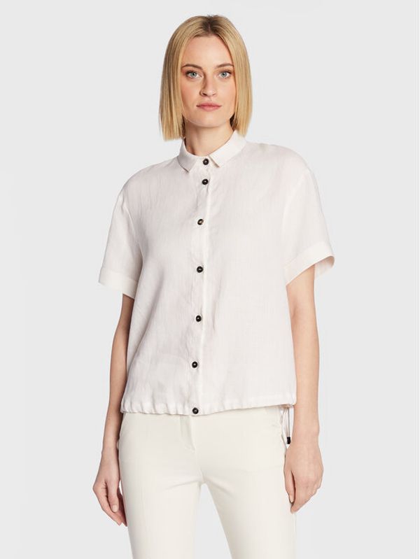 Peserico Peserico Риза S06326 Бежов Relaxed Fit