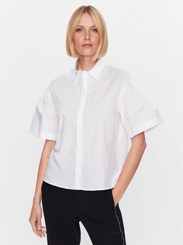 Peserico Peserico Риза S06626 Бял Regular Fit