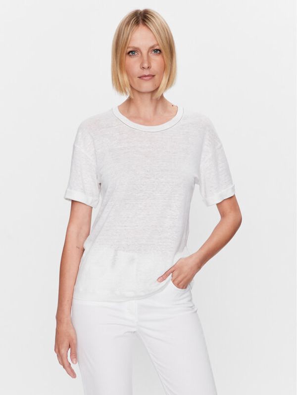 Peserico Peserico Тишърт S06167J0 Бял Regular Fit