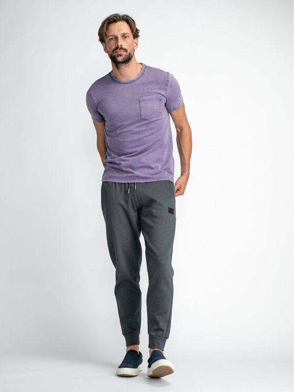 Petrol Industries Petrol Industries Долнище анцуг M-1030-JOG593 Черен Regular Fit