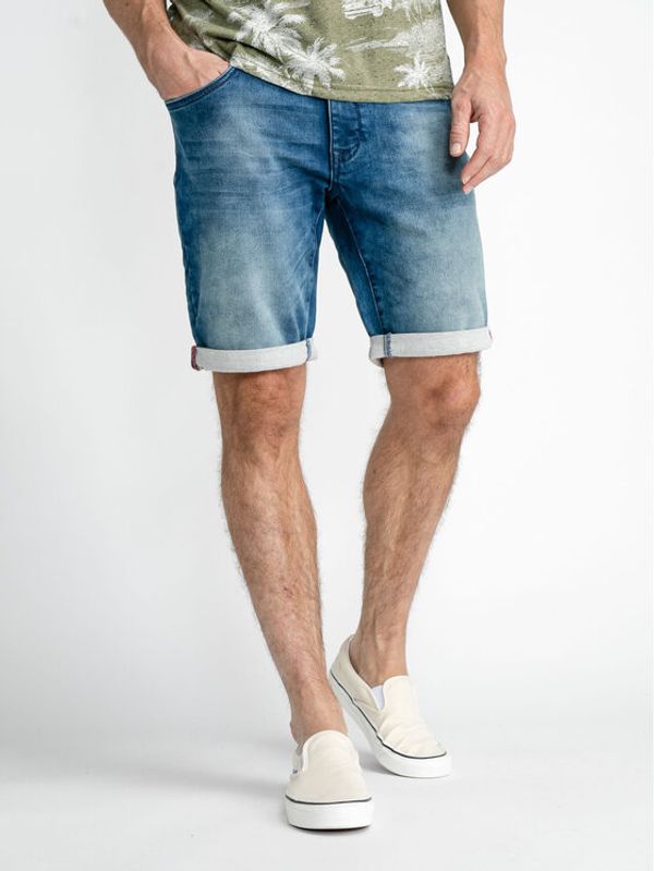 Petrol Industries Petrol Industries Дънкови шорти M-1030-SHO001 Син Regular Fit