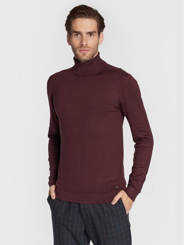 Petrol Industries Petrol Industries Поло M-3020-KWC002 Бордо Regular Fit