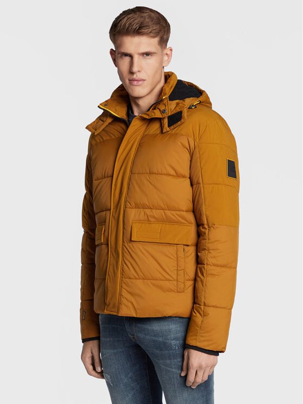 Petrol Industries Petrol Industries Пухено яке M-3020-JAC103 Кафяв Regular Fit