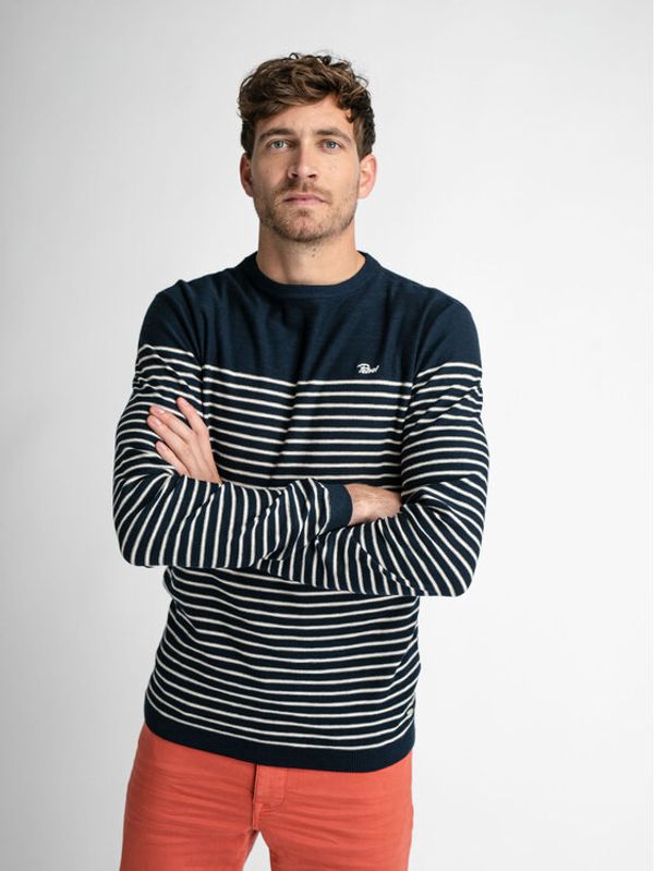 Petrol Industries Petrol Industries Пуловер M-1030-KWR201 Син Regular Fit