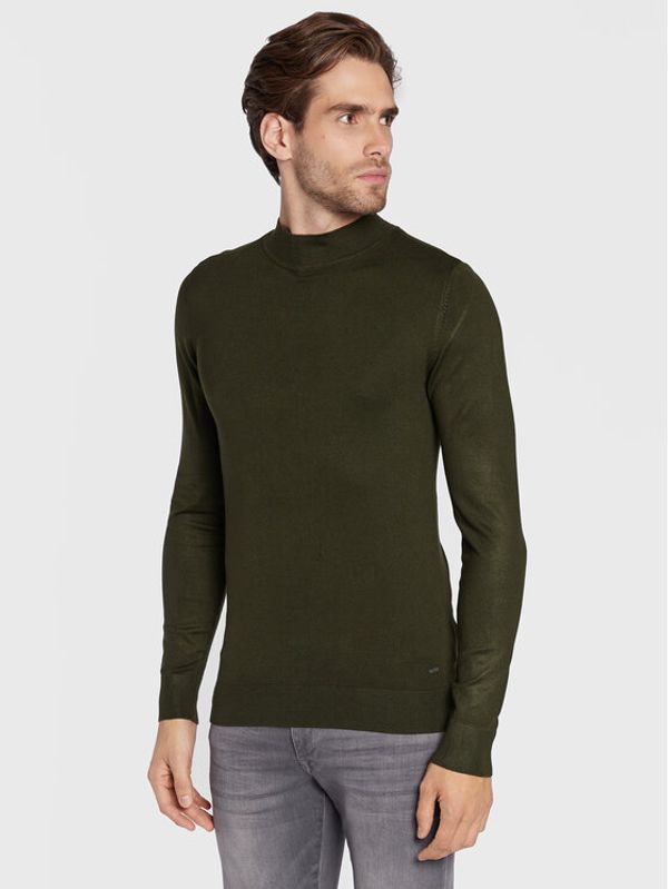 Petrol Industries Petrol Industries Пуловер M-3020-KWC258 Зелен Regular Fit