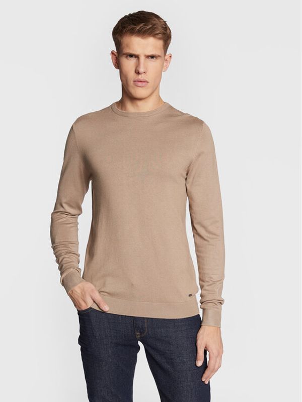 Petrol Industries Petrol Industries Пуловер M-3020-KWR002 Бежов Regular Fit