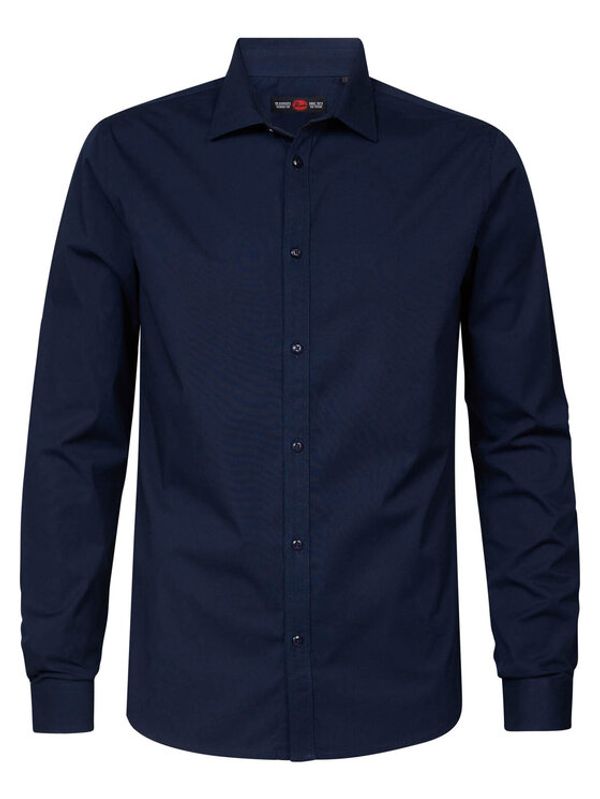 Petrol Industries Petrol Industries Риза M-NOOS-SIL002 Син Slim Fit