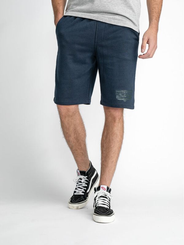 Petrol Industries Petrol Industries Спортни шорти M-1030-SHO506 Син Regular Fit