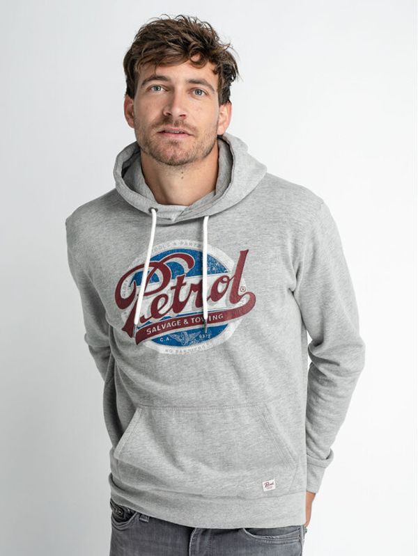 Petrol Industries Petrol Industries Суитшърт M-1030-SWH300 Сив Regular Fit