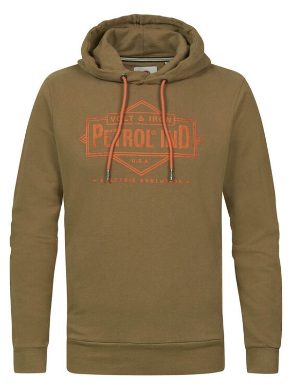 Petrol Industries Petrol Industries Суитшърт M-1030-SWH302 Кафяв Regular Fit