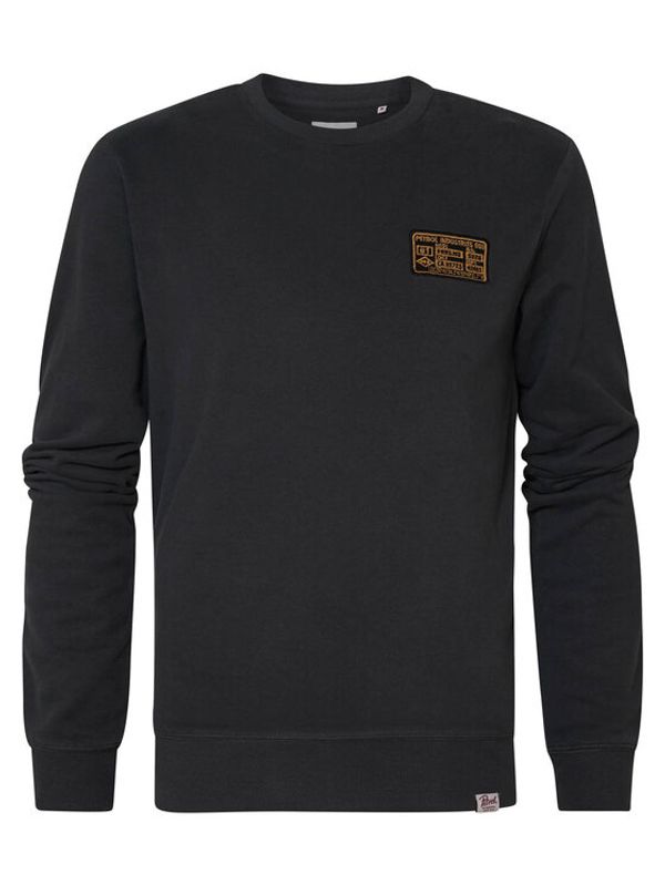 Petrol Industries Petrol Industries Суитшърт M-1030-SWR323 Черен Regular Fit