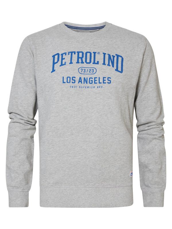 Petrol Industries Petrol Industries Суитшърт M-1030-SWR325 Сив Regular Fit