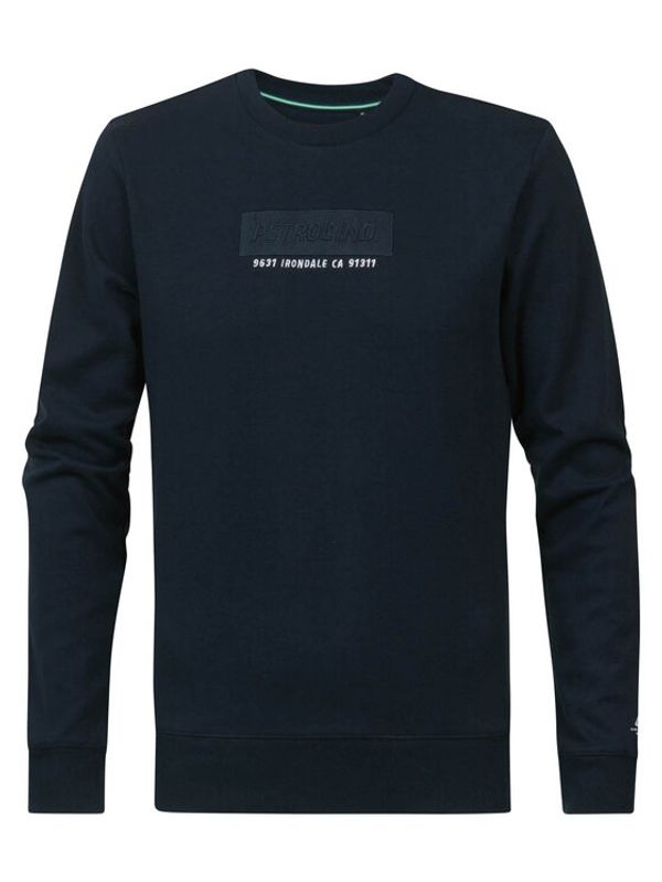 Petrol Industries Petrol Industries Суитшърт M-1030-SWR331 Син Regular Fit