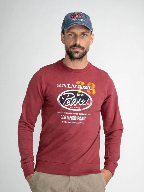 Petrol Industries Petrol Industries Суитшърт M-1030-SWR350 Червен