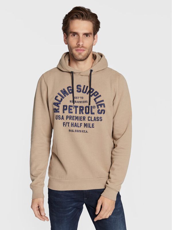 Petrol Industries Petrol Industries Суитшърт M-3020-SWH301 Бежов Regular Fit