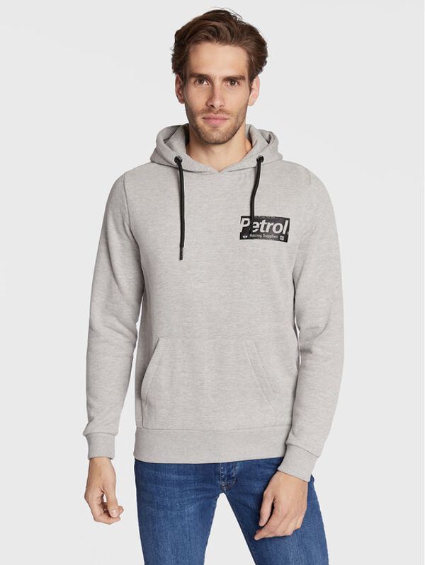 Petrol Industries Petrol Industries Суитшърт M-3020-SWH332 Сив Regular Fit