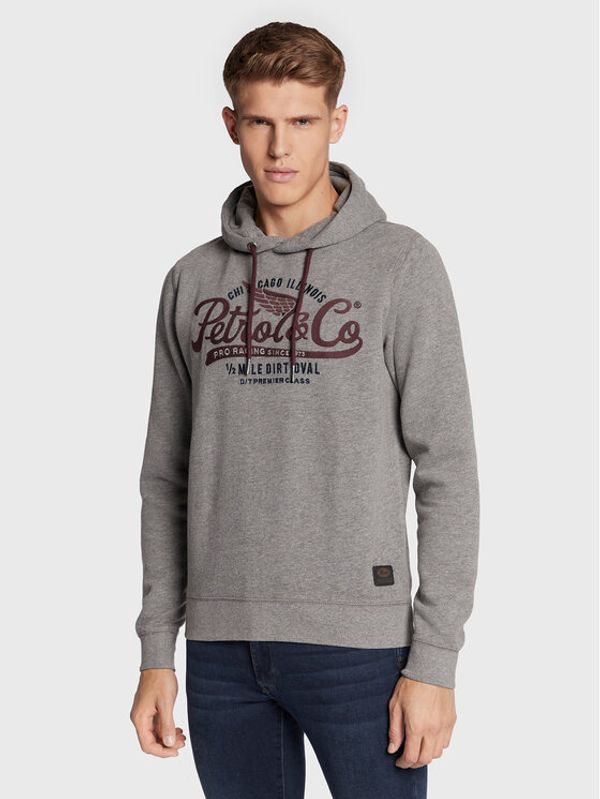 Petrol Industries Petrol Industries Суитшърт M-3020-SWH353 Сив Regular Fit