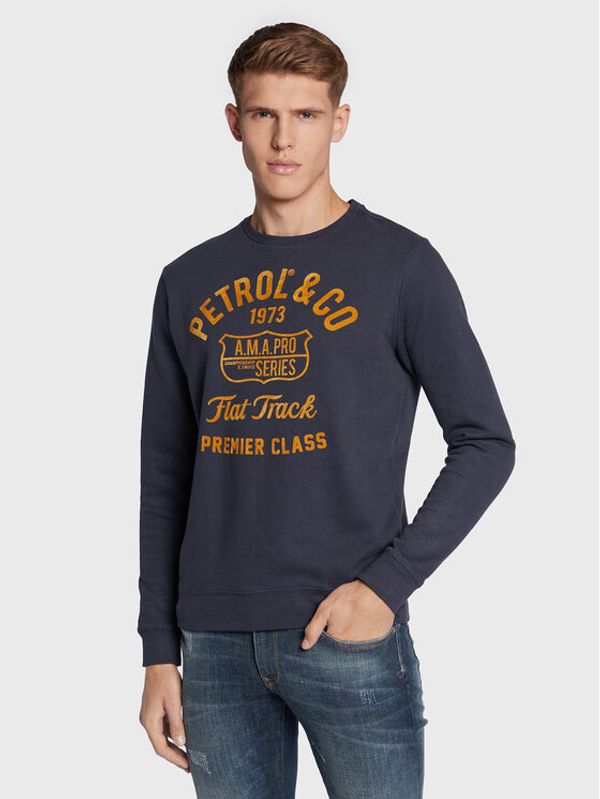 Petrol Industries Petrol Industries Суитшърт M-3020-SWR313 Тъмносин Regular Fit