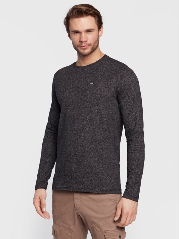 Petrol Industries Petrol Industries Тениска с дълъг ръкав M-3020-TLR667 Сив Regular Fit