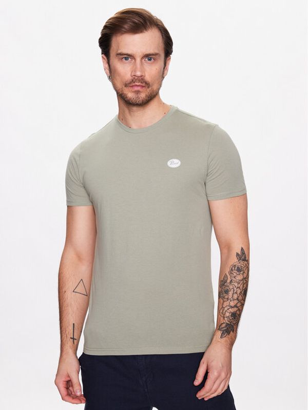 Petrol Industries Petrol Industries Тишърт M-1030-TSR001 Зелен Regular Fit