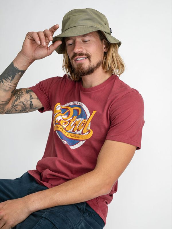 Petrol Industries Petrol Industries Тишърт M-1030-TSR602 Червен Regular Fit