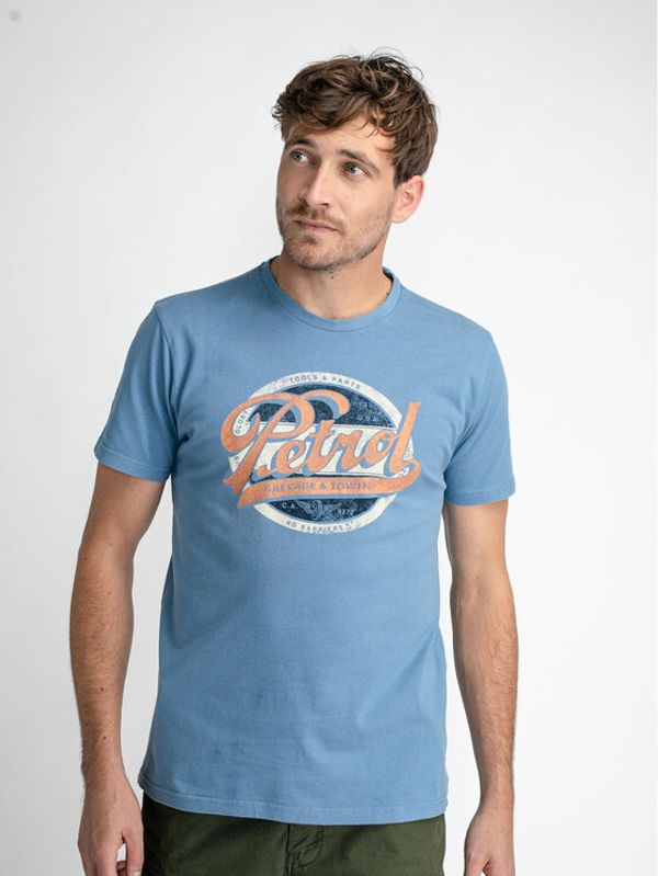 Petrol Industries Petrol Industries Тишърт M-1030-TSR602 Син Regular Fit