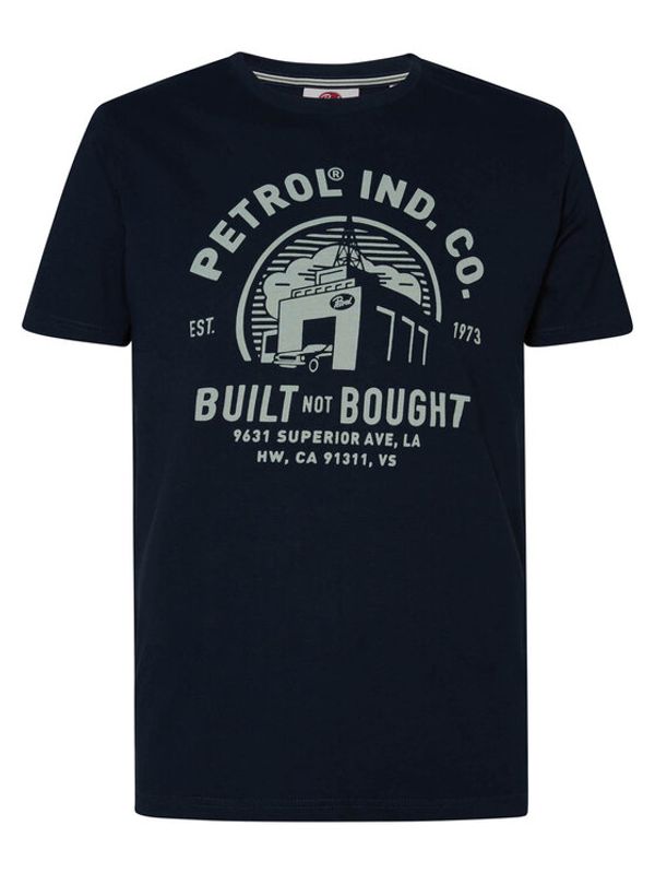 Petrol Industries Petrol Industries Тишърт M-1030-TSR633 Син Regular Fit