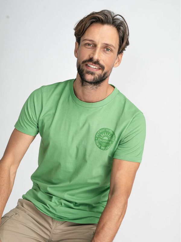 Petrol Industries Petrol Industries Тишърт M-1030-TSR668 Зелен Regular Fit