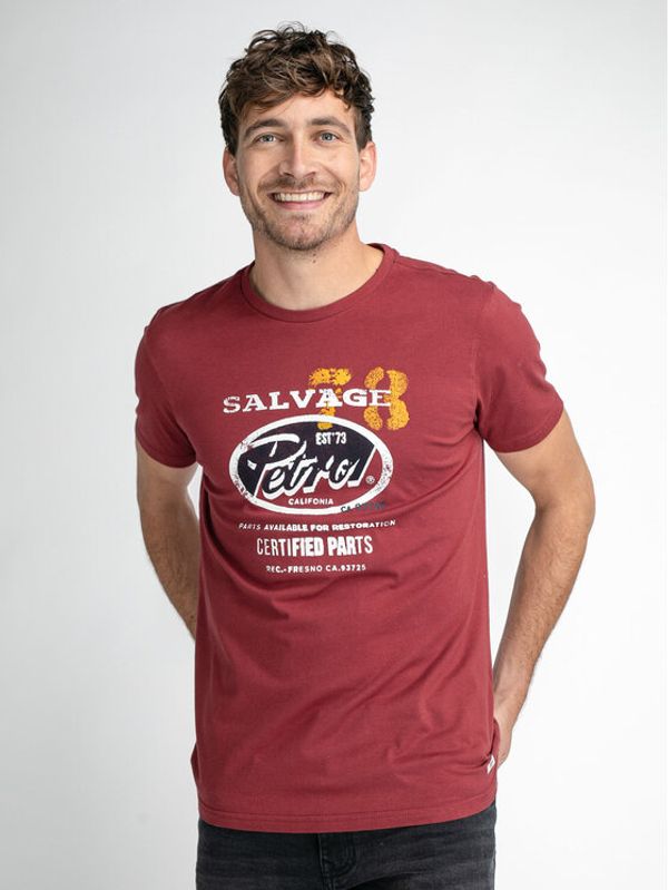 Petrol Industries Petrol Industries Тишърт M-1030-TSR700 Червен Regular Fit