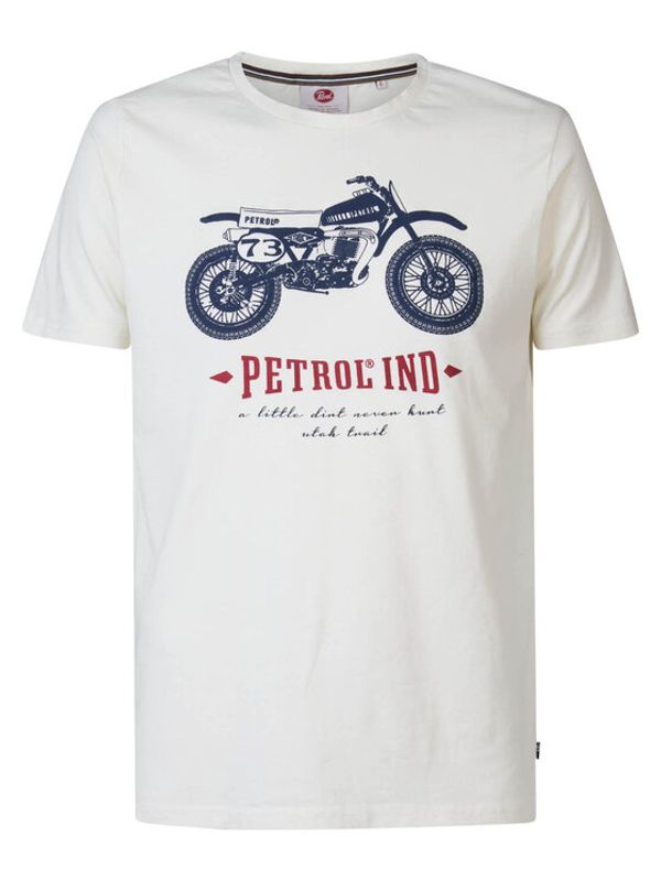 Petrol Industries Petrol Industries Тишърт M-1030-TSR707 Бял Regular Fit