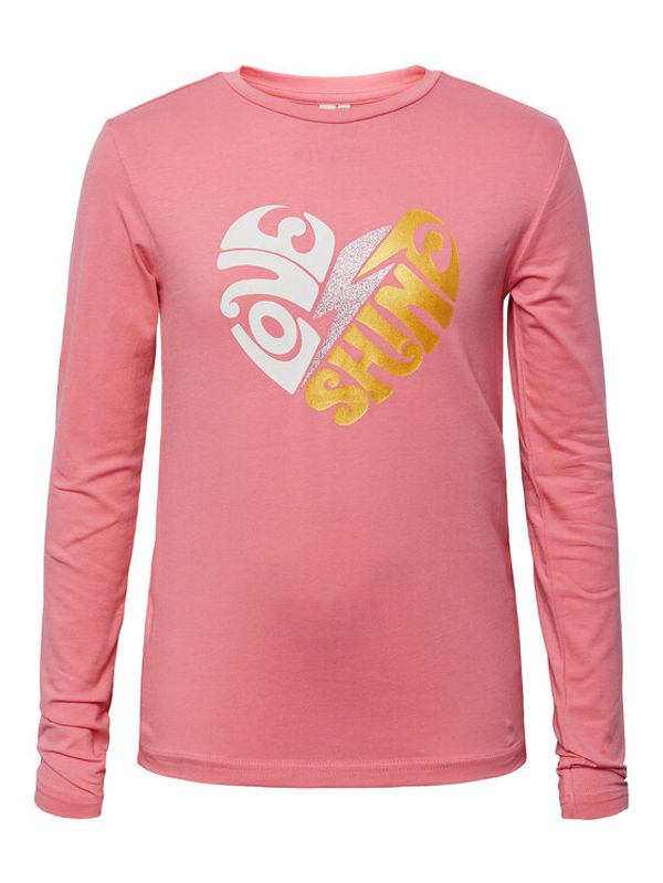 Pieces KIDS Pieces KIDS Блуза Lisa 17133425 Розов Regular Fit