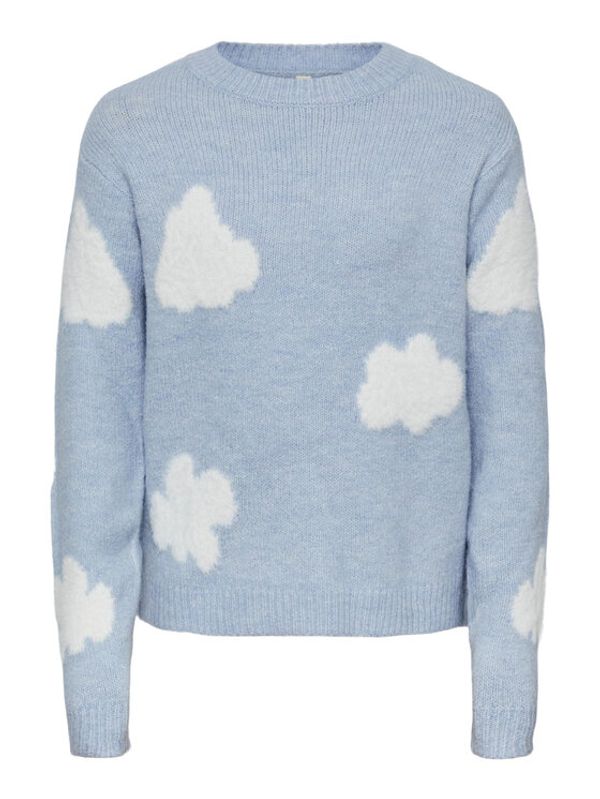 Pieces KIDS Pieces KIDS Пуловер Ana 17130094 Син Regular Fit