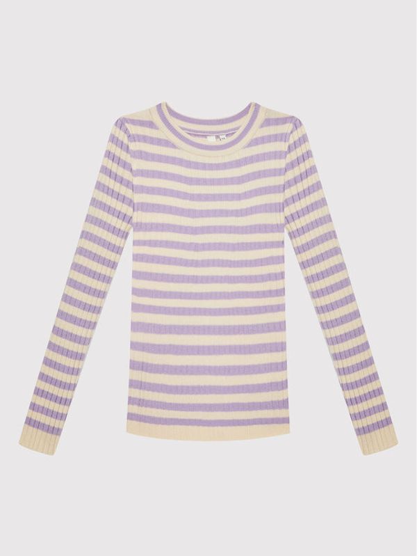 Pieces KIDS Pieces KIDS Пуловер Crista 17123416 Виолетов Slim Fit