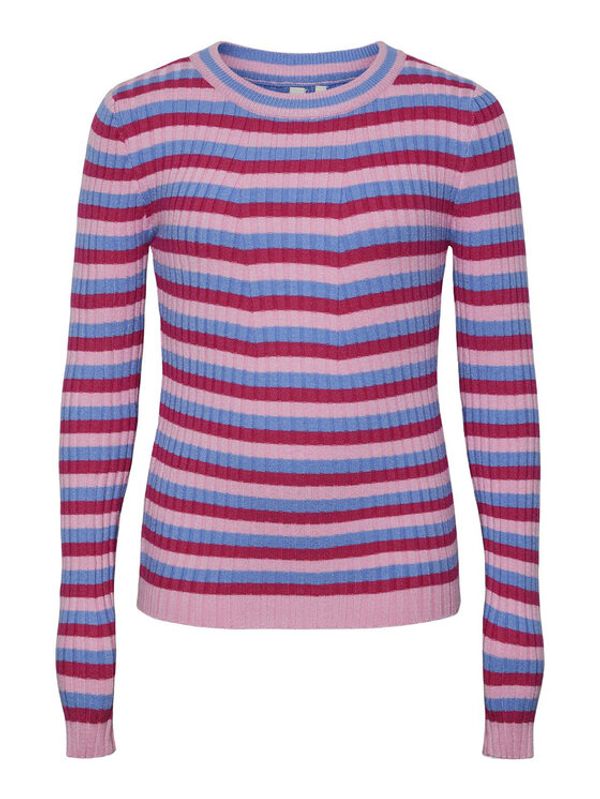 Pieces KIDS Pieces KIDS Пуловер Crista 17138316 Розов Slim Fit