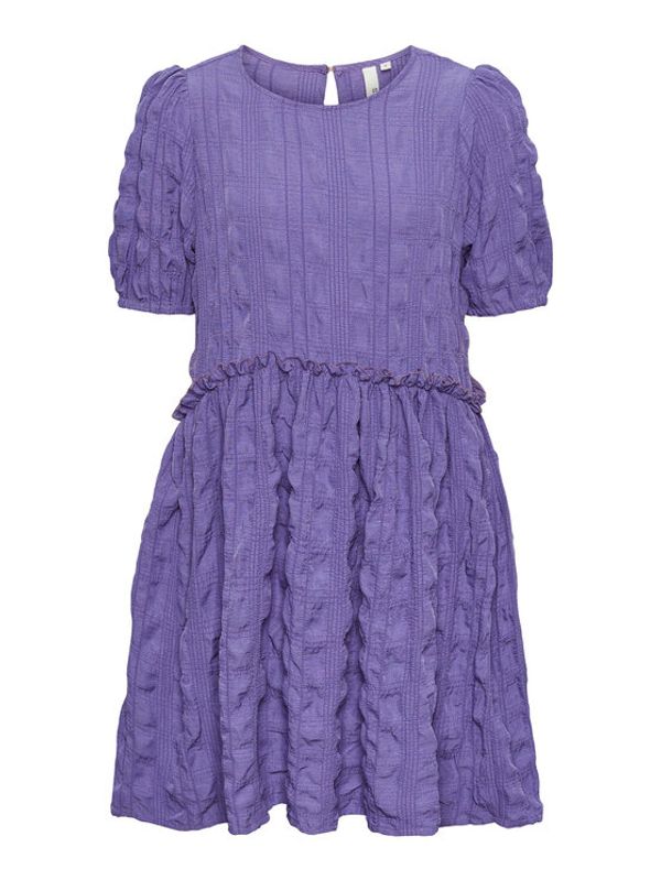 Pieces KIDS Pieces KIDS Рокля 17139181 Виолетов Loose Fit