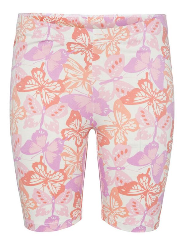 Pieces KIDS Pieces KIDS Шорти от плат 17135913 Розов Slim Fit