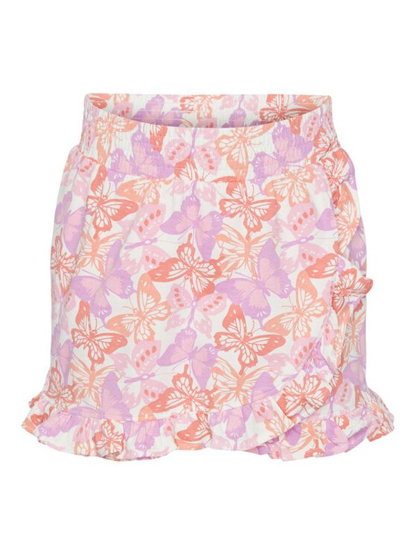 Pieces KIDS Pieces KIDS Шорти от плат 17135922 Розов Slim Fit