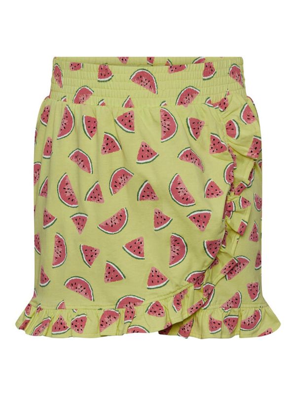 Pieces KIDS Pieces KIDS Шорти от плат 17135922 Зелен Slim Fit