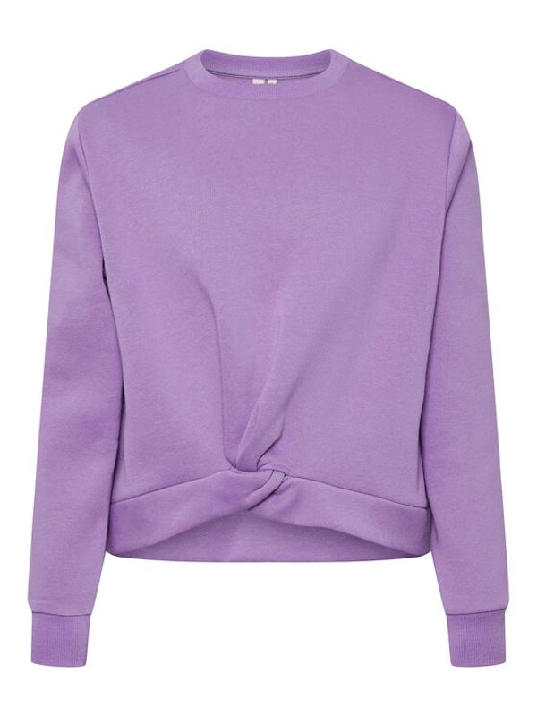 Pieces KIDS Pieces KIDS Суитшърт 17135738 Виолетов Regular Fit