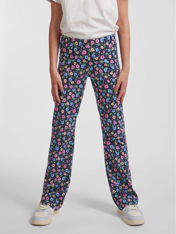 Pieces KIDS Pieces KIDS Текстилни панталони Amari 17136978 Тъмносин Slim Fit