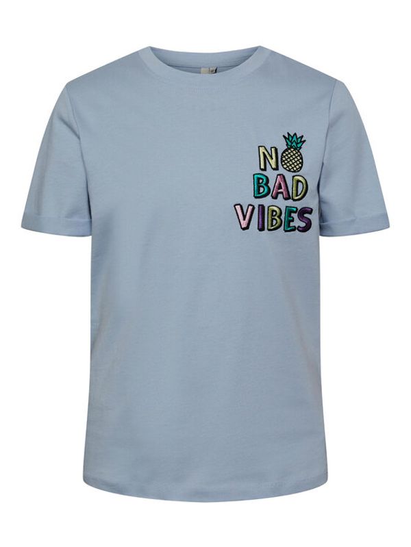 Pieces KIDS Pieces KIDS Тишърт 17135528 Син Regular Fit